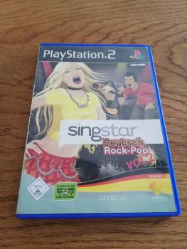 Singstar Deutsch Rock-Pop Vol.2 Playstation 2 ohne Anleitung SCES 54741 USK ab 0 Jahren
